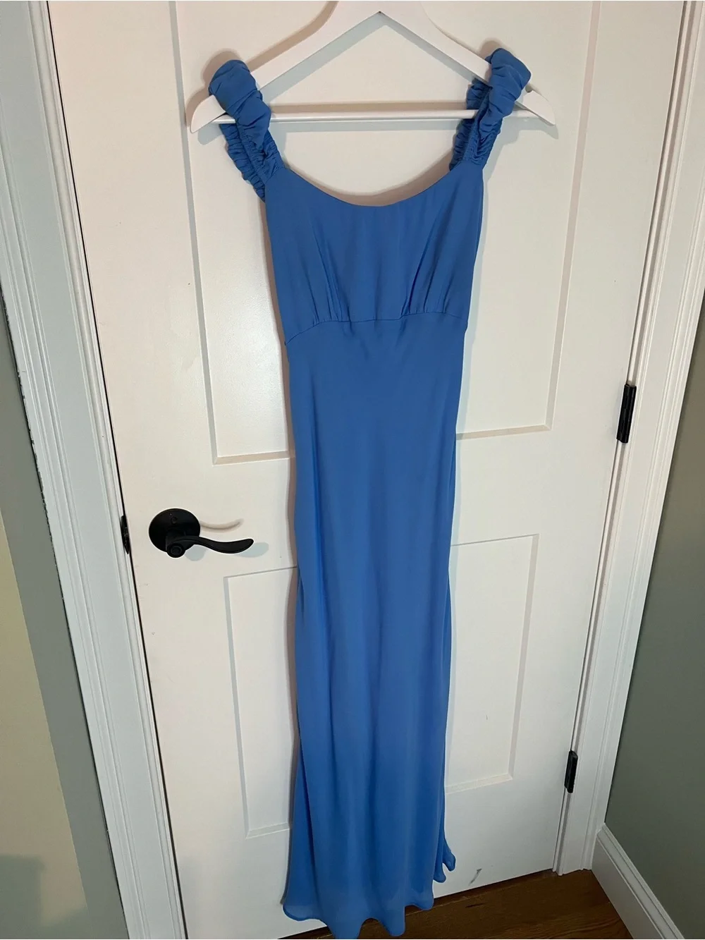 Abercrombie & Fitch blue maxi dresss